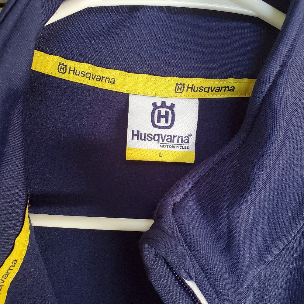 Husqvarna Basic Logo Zip Motorcycle Jacket - image 3